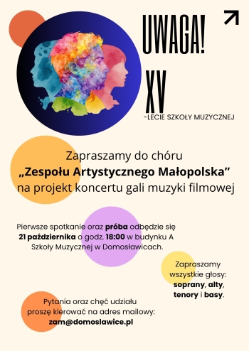 Reaktywacja Chóru Szkolnego Małopolska
