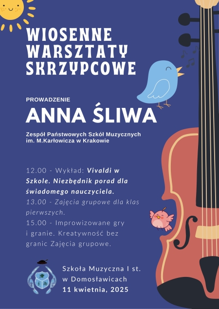Wiosenne warsztaty skrzypcowe