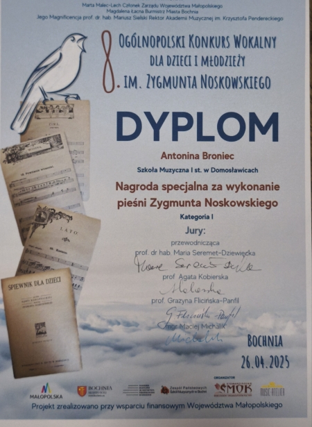 Gratulacje dla Antoniny Broniec