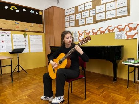 Audycja muzyczna klasy gitary Pani Oleny Tyszkowskiej-Żurek?