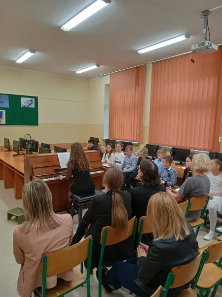 Audycja klasy fortepianu głównego Pani Haliny Kuchar