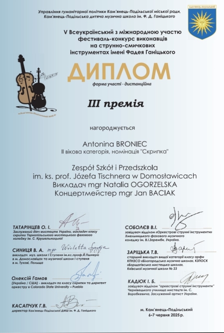 Gratulacje dla Antoniny Broniec