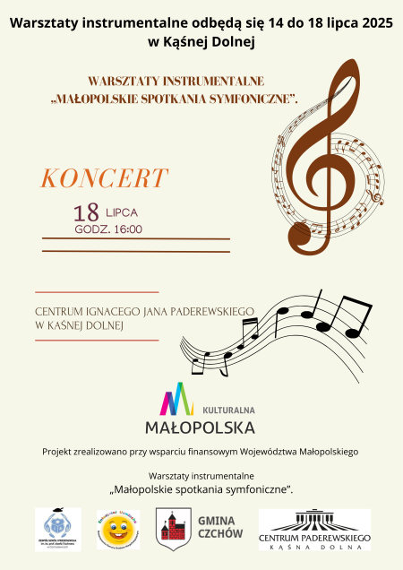 Koncert ''Małopolskie Spotkania Symfoniczne''