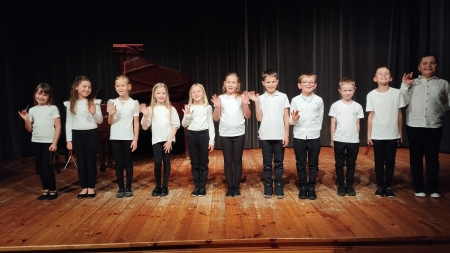 Gratulacje dla zespołu rytmicznego z Dobrociesza