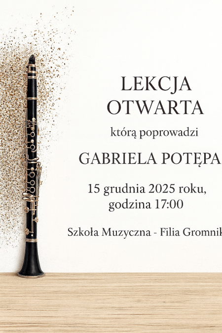 Lekcja otwarta p. Gabrieli Potępy
