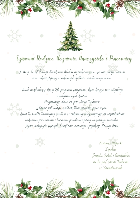 Życzenia Świąteczne