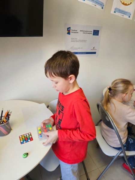 Zajęcia logopedyczne w Zespole Szkół i Przedszkola w Domosławicach