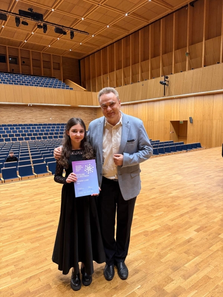 Natalia Lorek na Zimowej Akademii Muzyki