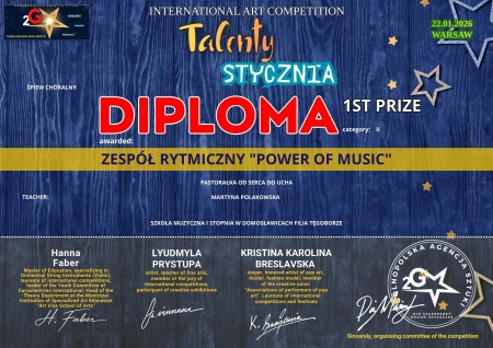 Gratulacje dla klasy I z Tęgoborzy oraz dla Pani Martyny Polakowskiej