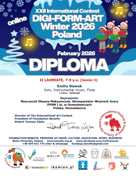 Gratulacje dla Zofii Bodek, Emilii Sławek i pani Oksany Maksymczuk