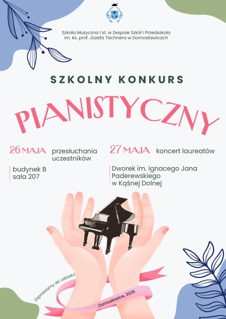 Szkolny konkurs pianistyczny