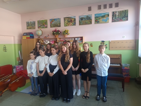 Audycja klasy wiolonczeli Pani Anny Jóźwickiej