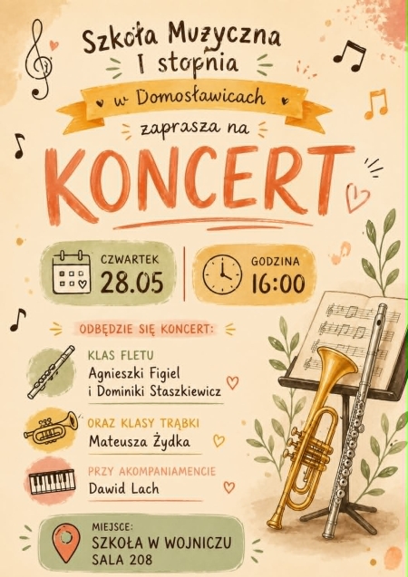 Koncert w Wojniczu