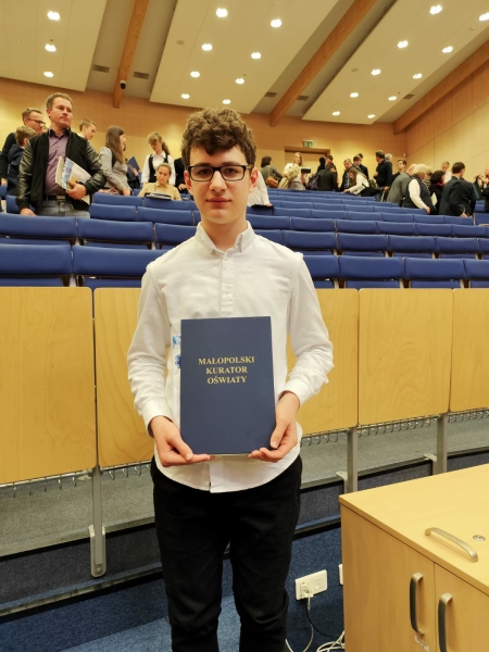 Gratulacje dla Mateusza Talarka