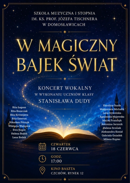 Koncert uczniów Stanisława Dudy