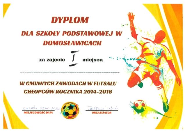 Gminne Zawody w Futsalu Chłopców